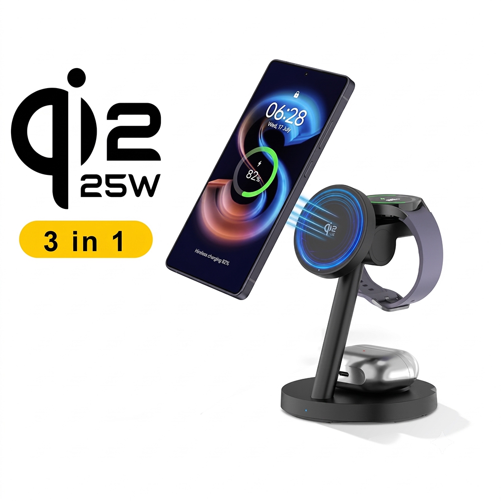 Smartwatch Watches Compatible With Iphone - Estação de Carregamento Sem Fio Magnética