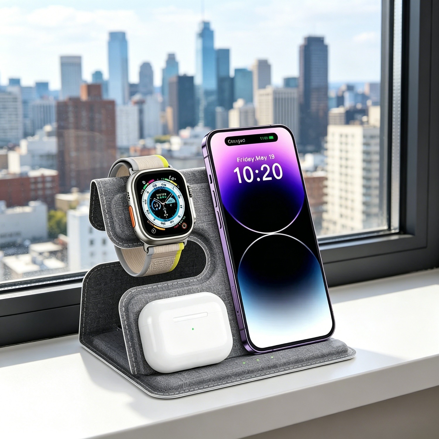 Watch 7 Smartwatch Iphone - Estação de Carregamento Sem Fio 3