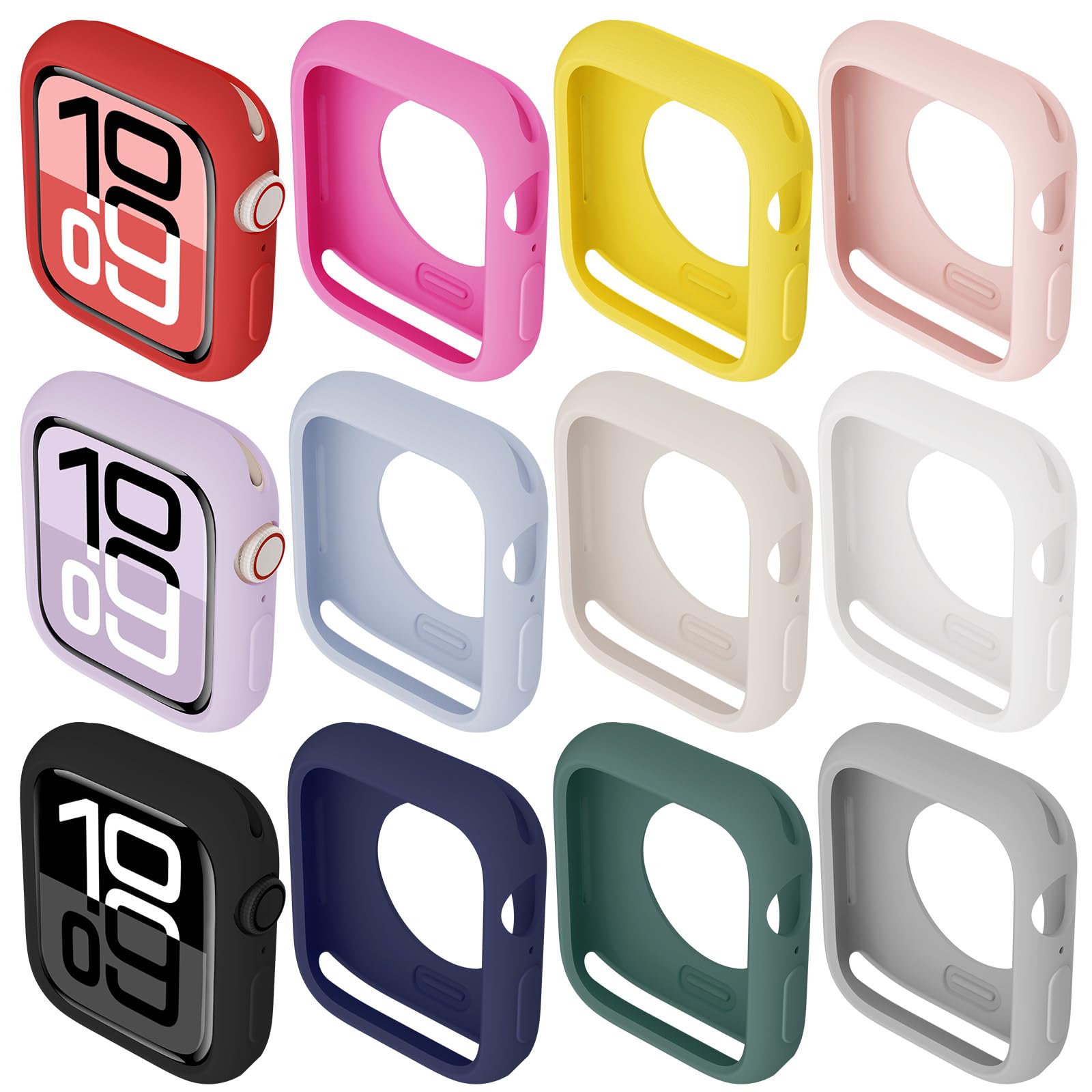 Iwatch Smartwatch Series 7 - Capa macia para apple watch case