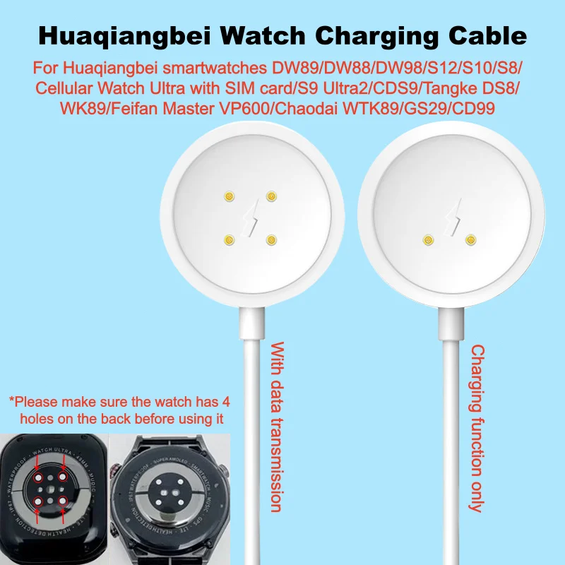 Smartwatch Phone Watches - Carregador para Smartwatch Huaqiangbei DW89 DW88