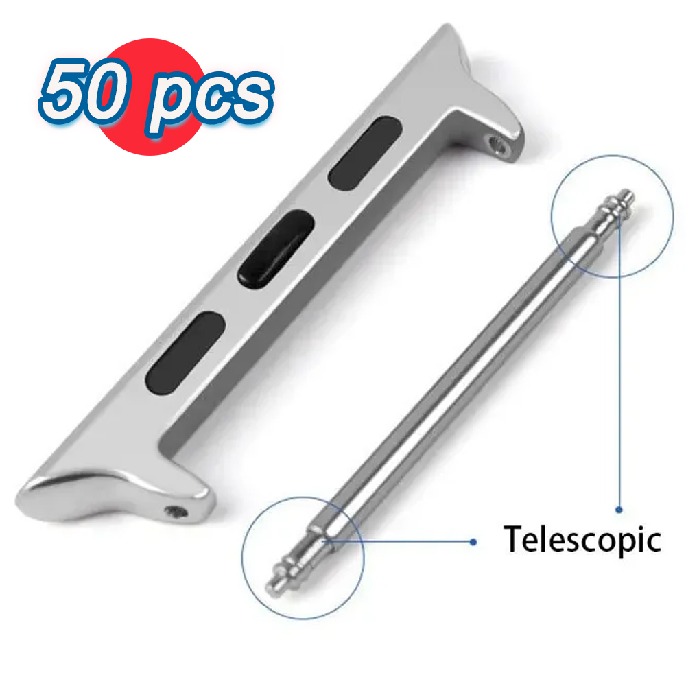 Apple Watch Band - Conector de metal 50 peças 22mm