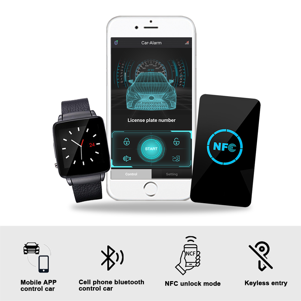 Smartwatch Phone Watches - Relógio de celular NFC modificado para