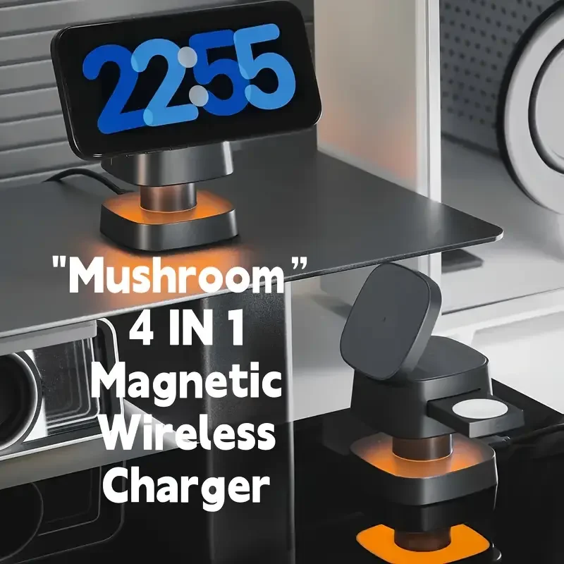 Watch 7 Smartwatch Iphone - Carregador magnético 3 em 1 sem