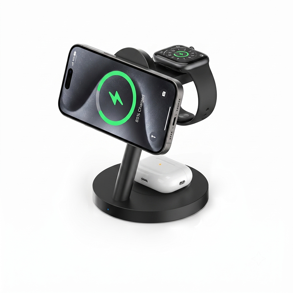 Smartwatch Watches Compatible With Iphone - Base de Carregamento Sem Fio Magnética