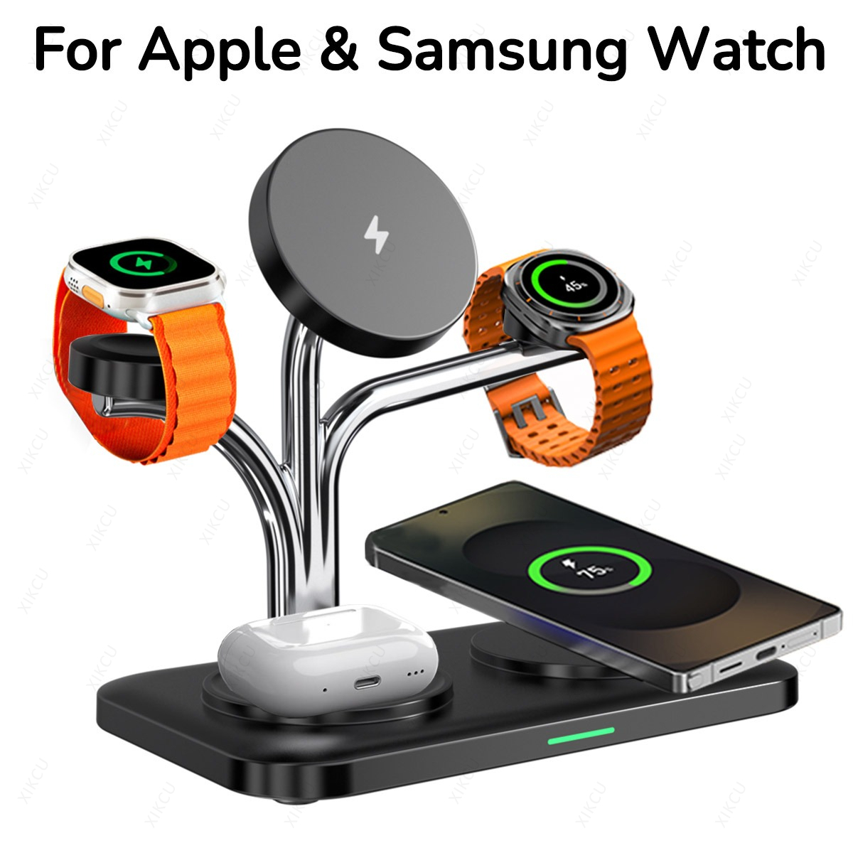 Smartwatch Phone Watches - Carregador magnético sem fio 5 em