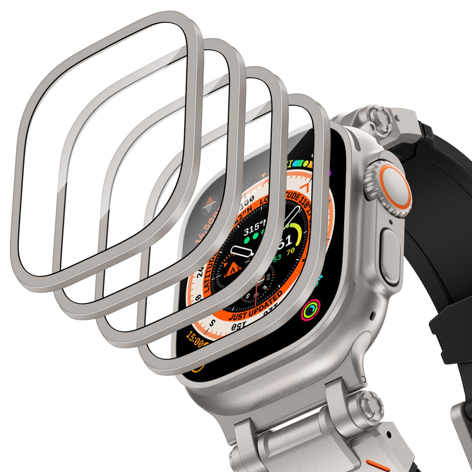 Apple Watch Band - Capa de liga de alumínio +