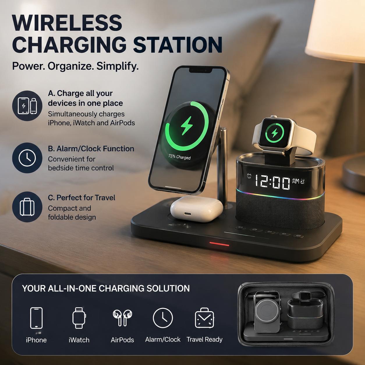Estação de Carregamento Magnét - Smartwatch Phone Watches avaliação e preço