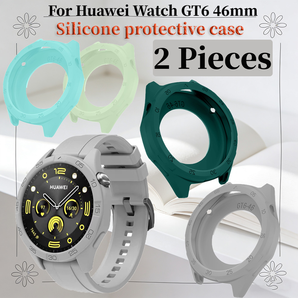 2 Peças Protetor de Silicone A - Smartwatch Watch Huawei avaliação e preço