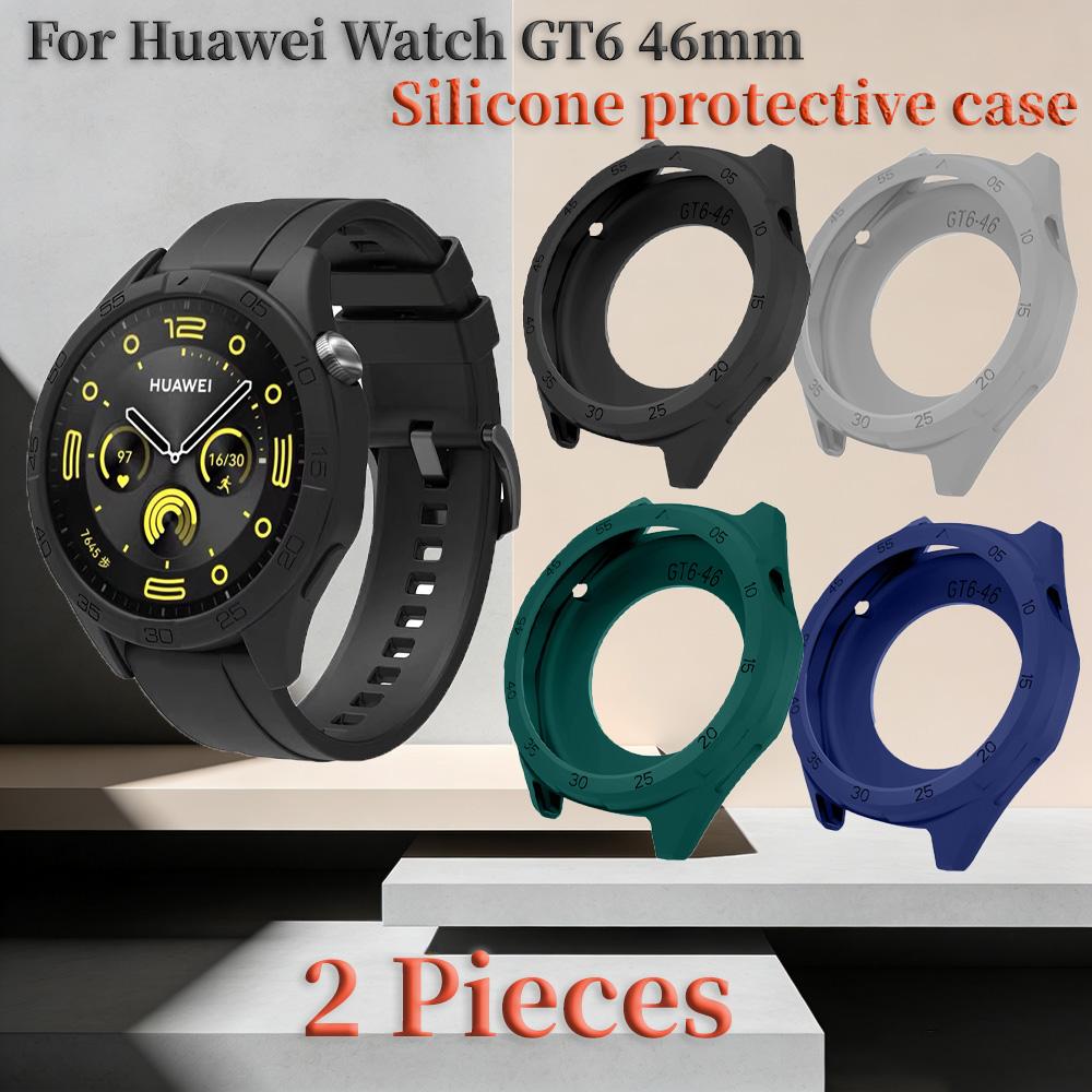 2 Peças Protetor de Silicone A - Smartwatch Watch Huawei avaliação e preço