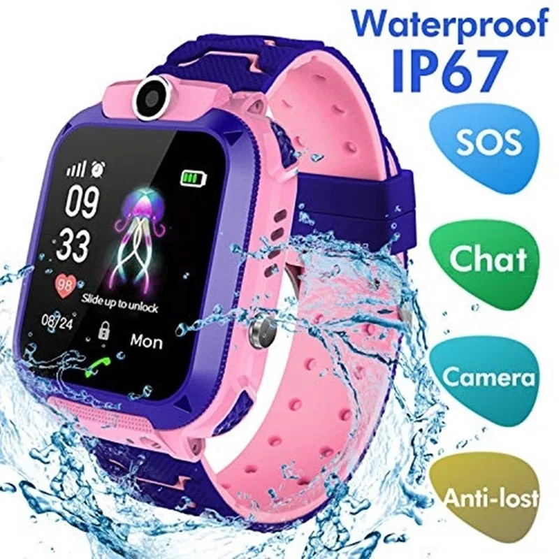 2g crianças relógio inteligent - Smartwatch Phone Watches avaliação e preço