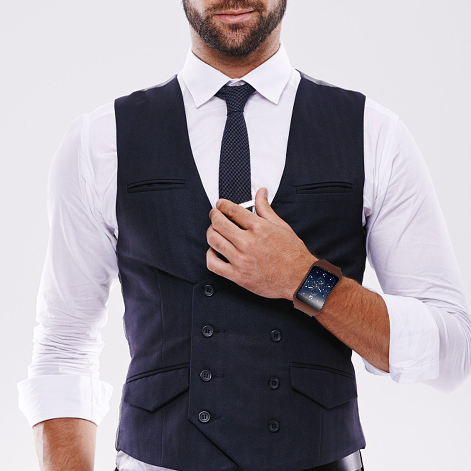 Pulseira para smartwatch, comp - Smartwatch Premium Watches For Men avaliação e preço