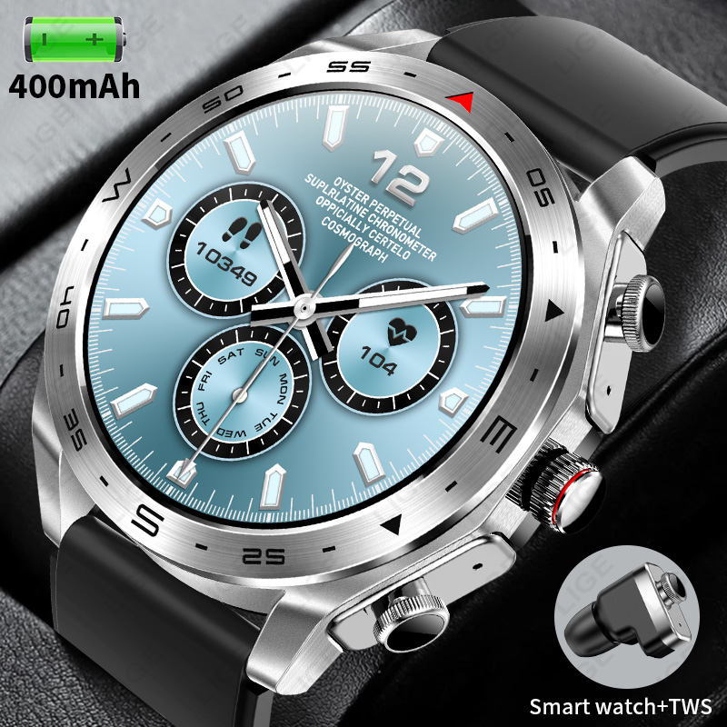 Novo Relógio Inteligente TWS 2 - Smartwatch Noise Watches For Men avaliação e preço
