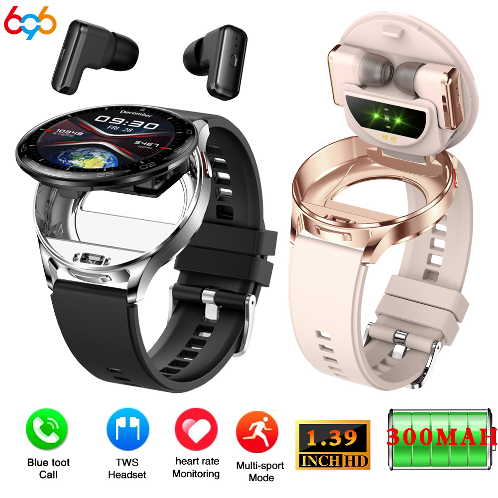 2 em 1 tws fone de ouvido reló - Smartwatch Noise Watches For Men avaliação e preço