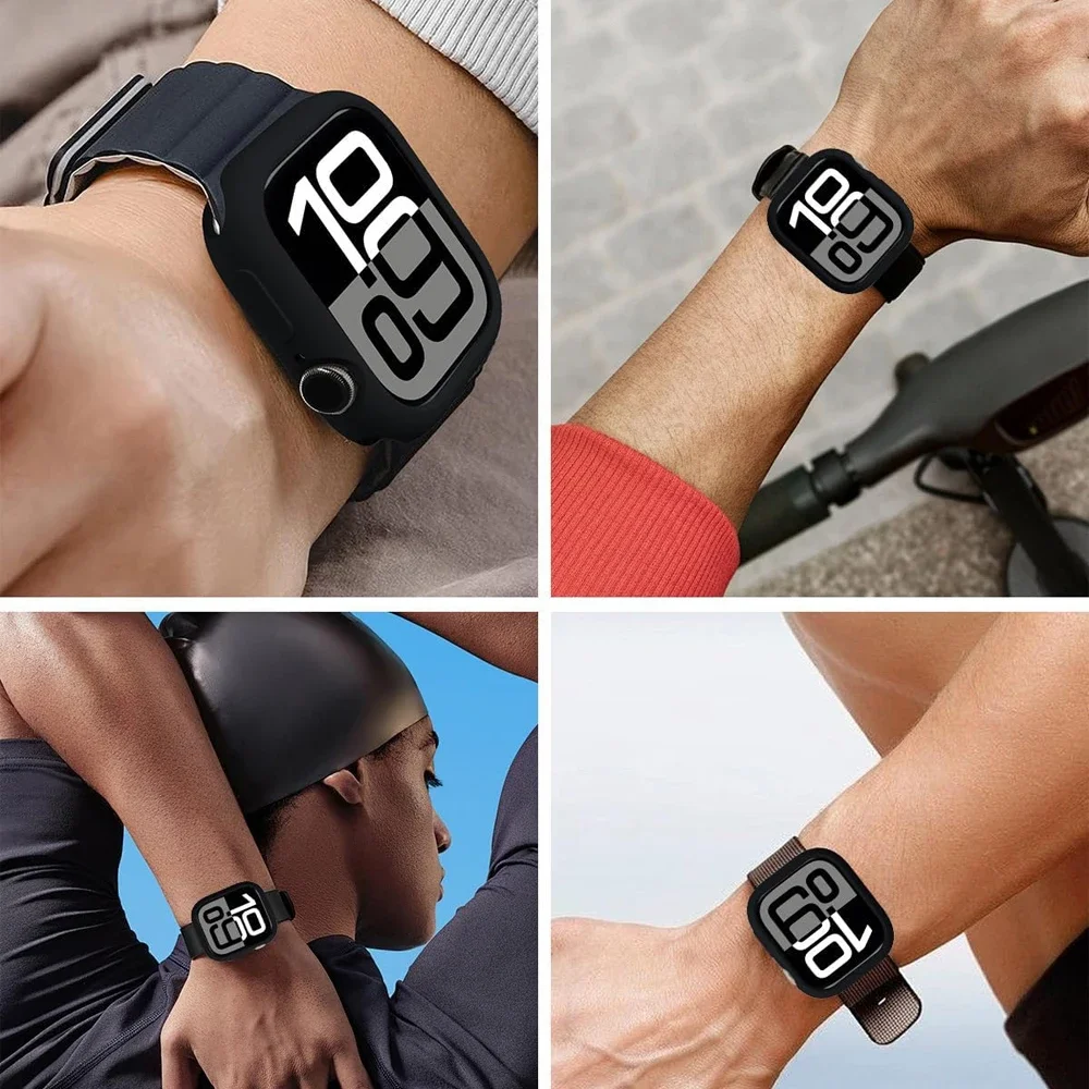 Capa macia para apple watch ca - Iwatch Smartwatch Series 7 avaliação e preço