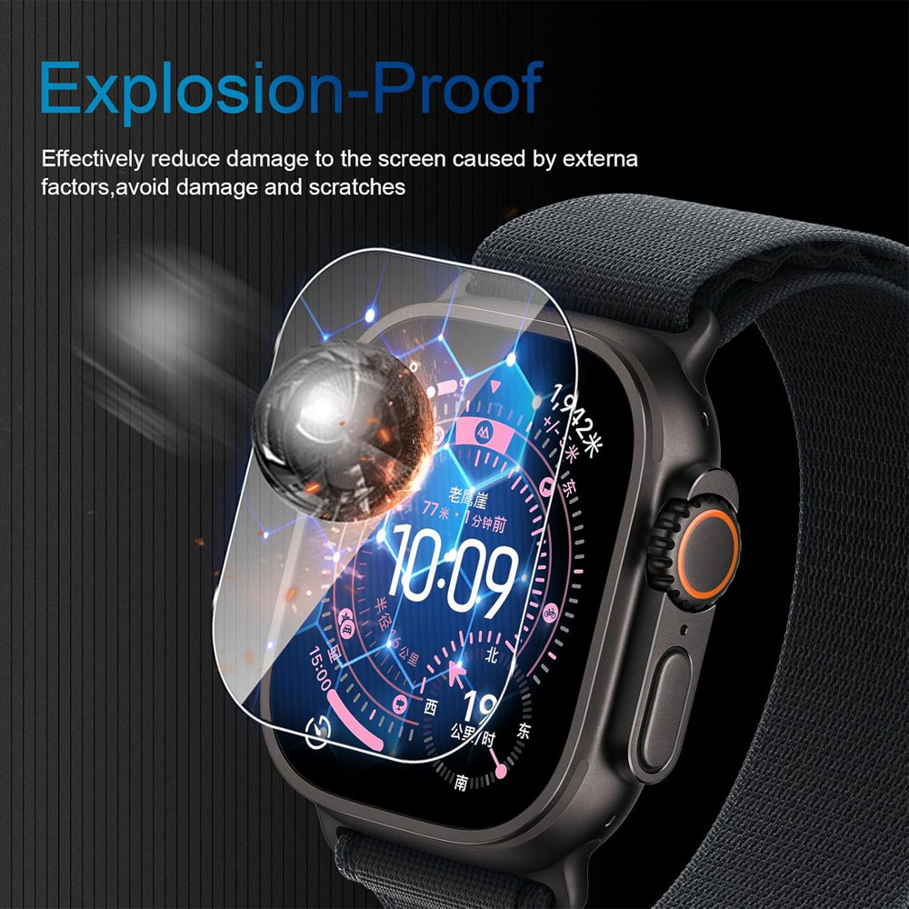 Película de vidro temperado pa - Apple Watch Band avaliação e preço