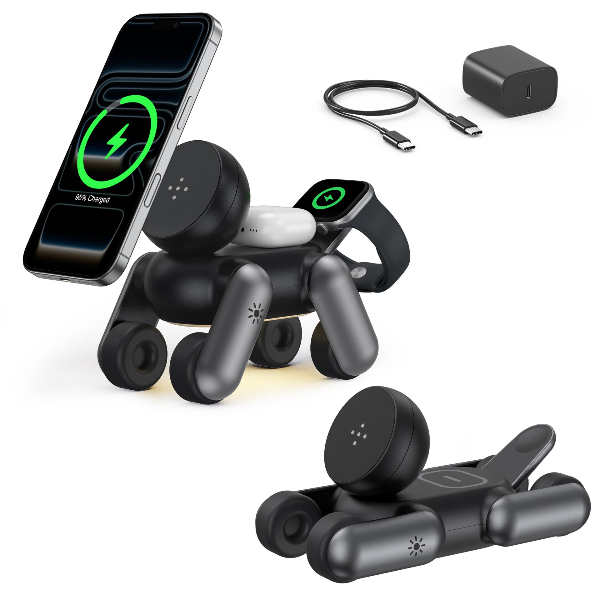 Carregador Magnético Sem Fio 3 - Smartwatch Phone Watches avaliação e preço