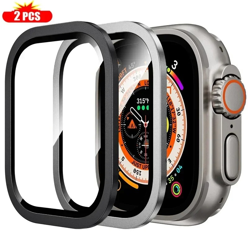 2 pçs vidro temperado para app - Apple Watch Band avaliação e preço