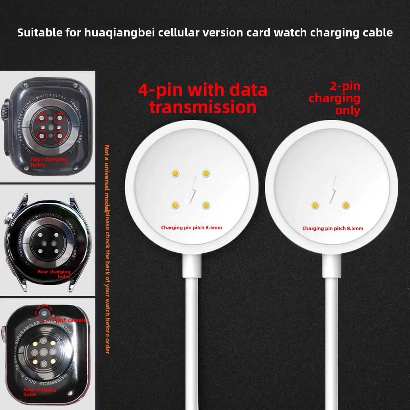 Carregador para Smartwatch Hua - Smartwatch Phone Watches avaliação e preço