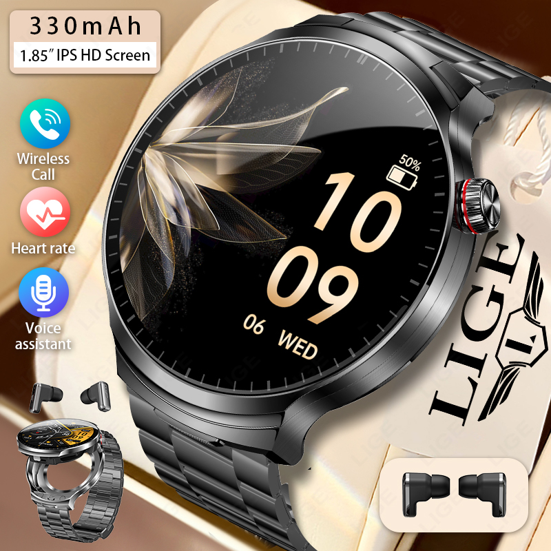 Novo Relógio Inteligente com C - Smartwatch Noise Watches For Men avaliação e preço