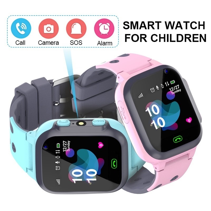 Crianças relógio inteligente à - Smartwatch Watches For Kid Boy With Alarm avaliação e preço