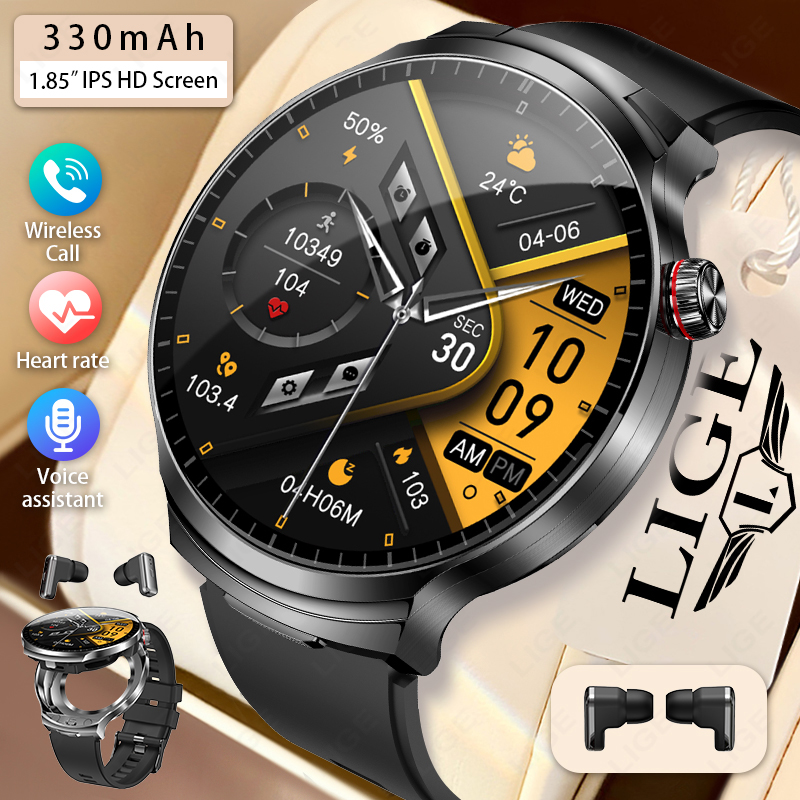 LIGE 2026 Novo Fone de Ouvido  - Smartwatch Noise Watches For Men avaliação e preço