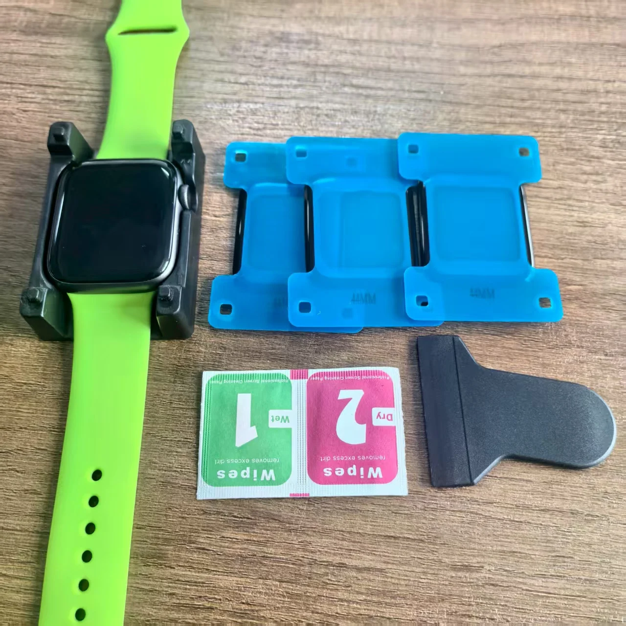1-5 peças de vidro para apple  - Apple Watch Band avaliação e preço