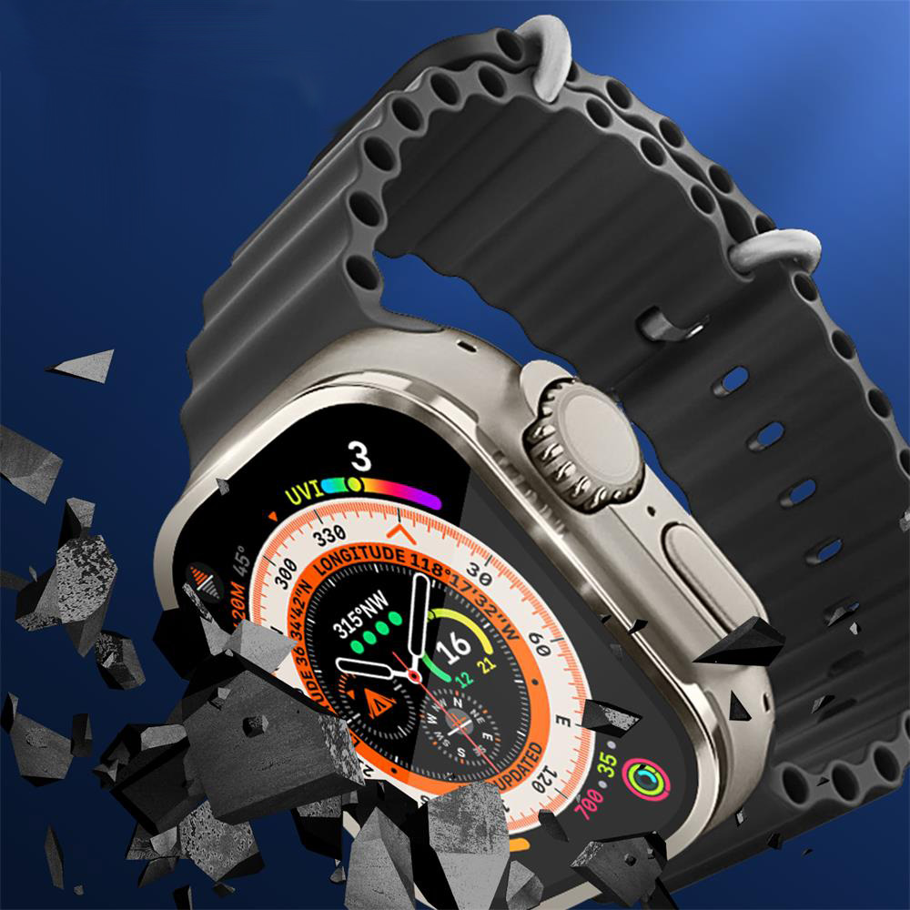 Amortecedor de metal + vidro t - Apple Watch Band avaliação e preço