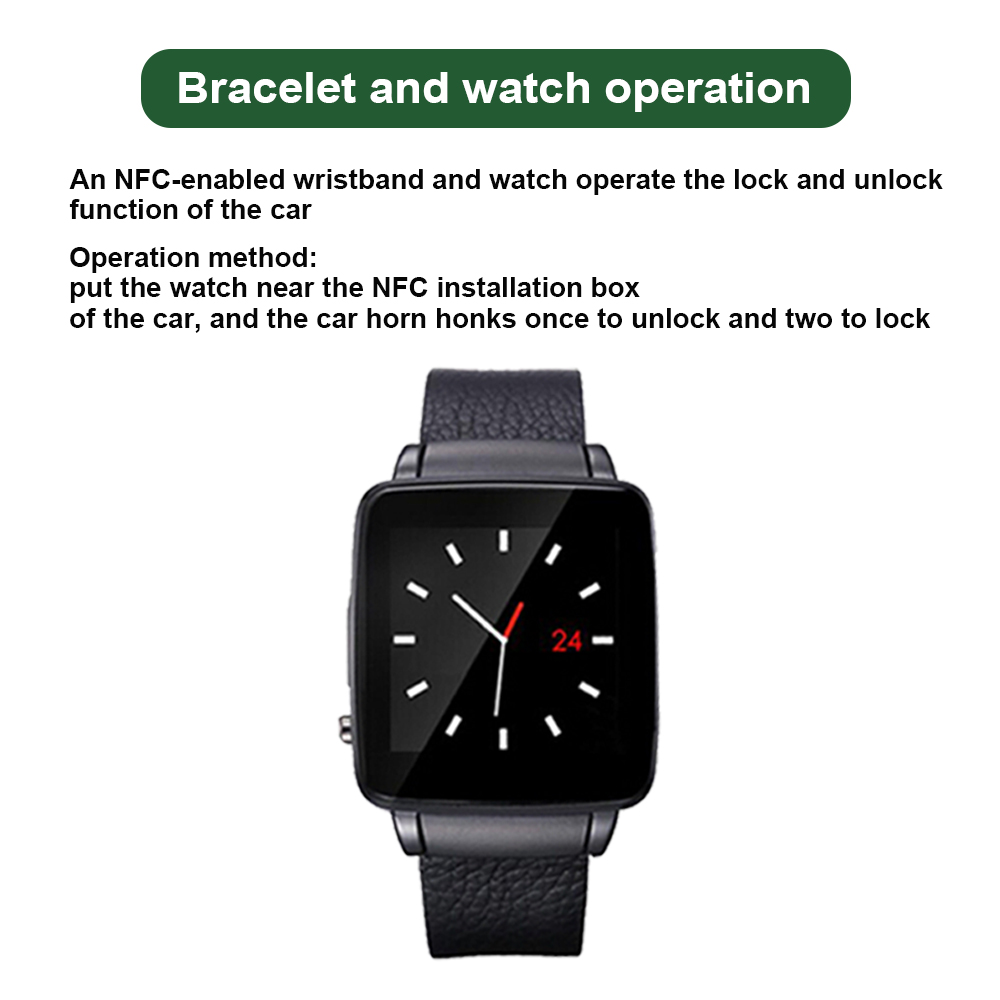 Relógio de celular NFC modific - Smartwatch Phone Watches avaliação e preço