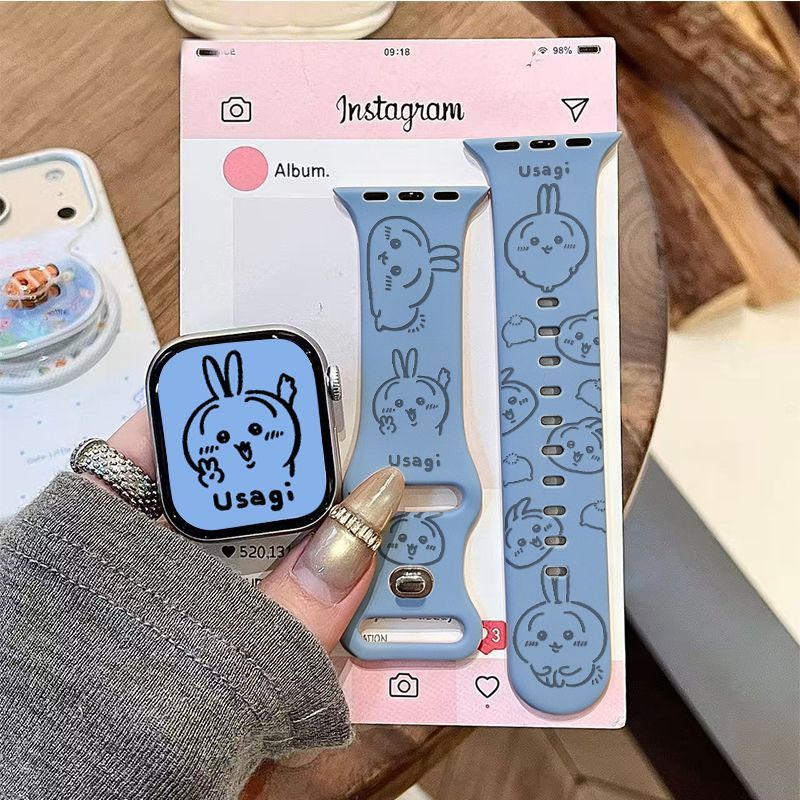 Nova Pulseira de Silicone Kawa - Apple Watch Band avaliação e preço