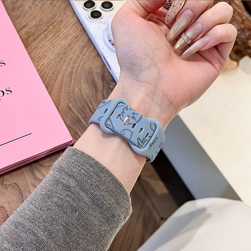 Nova Pulseira de Silicone Kawa - Apple Watch Band avaliação e preço