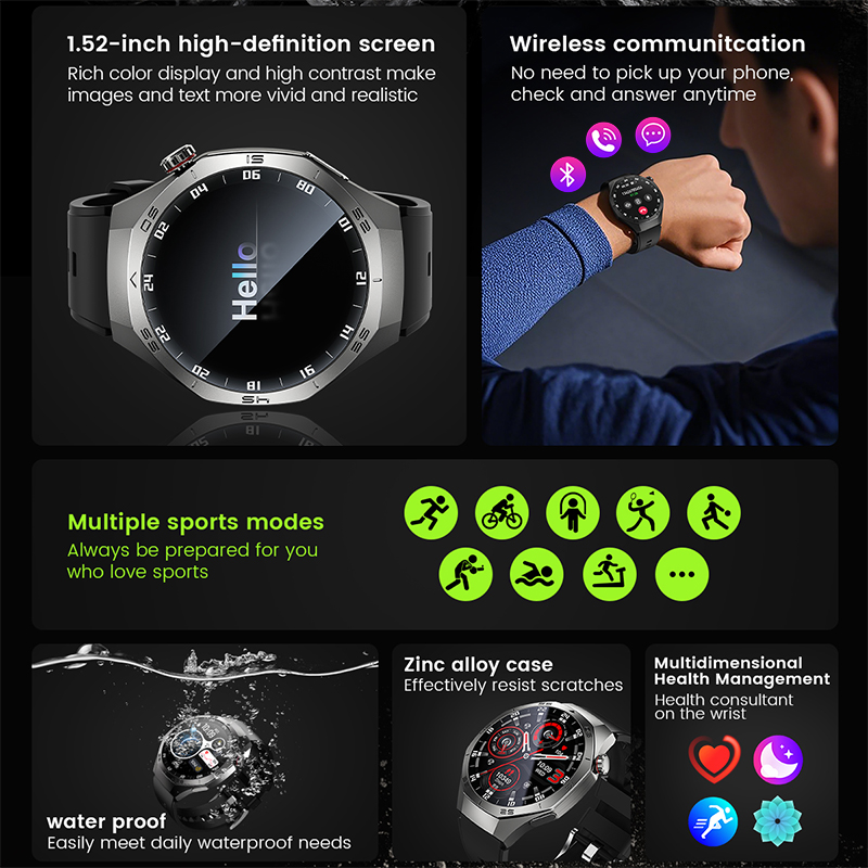 Novo Smartwatch GPS 2026 para  - Smartwatch Premium Watches For Men avaliação e preço