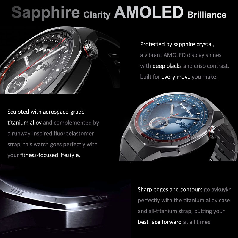 Novo Smartwatch GPS 2026 para  - Smartwatch Premium Watches For Men avaliação e preço