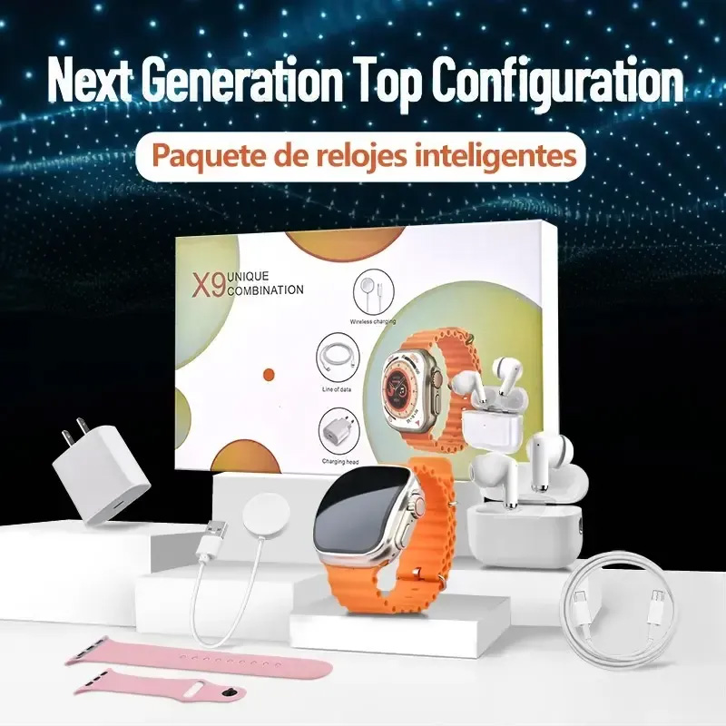 Conjunto Premium 6 em 1 de Sma - Smartwatch Premium Watches For Men avaliação e preço