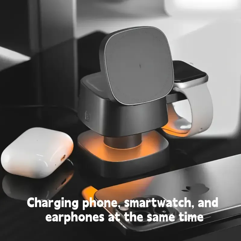 Carregador magnético 3 em 1 se - Watch 7 Smartwatch Iphone avaliação e preço