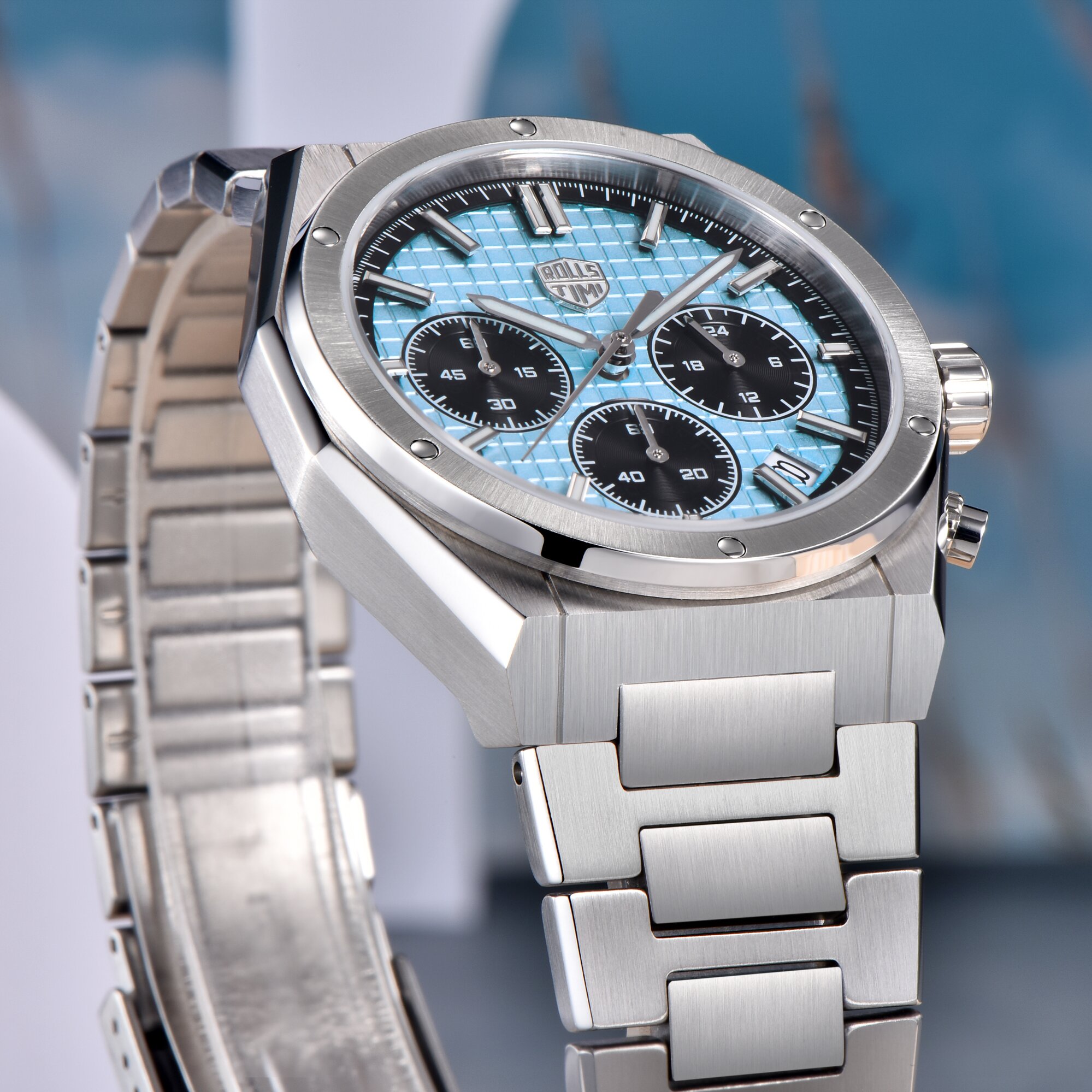 ROSSITIMI Relógio de quartzo e - Smartwatch Premium Watches For Men avaliação e preço