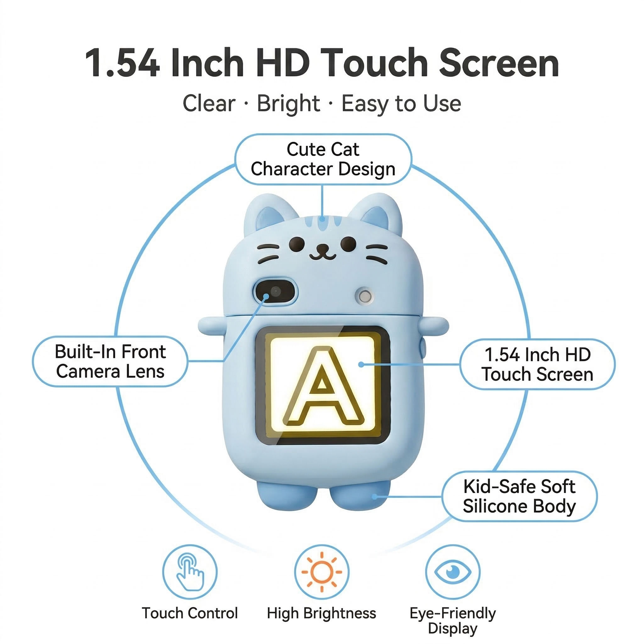 Relógio Câmera Infantil 3 em 1 - Smartwatch Digital Watches For Kids avaliação e preço