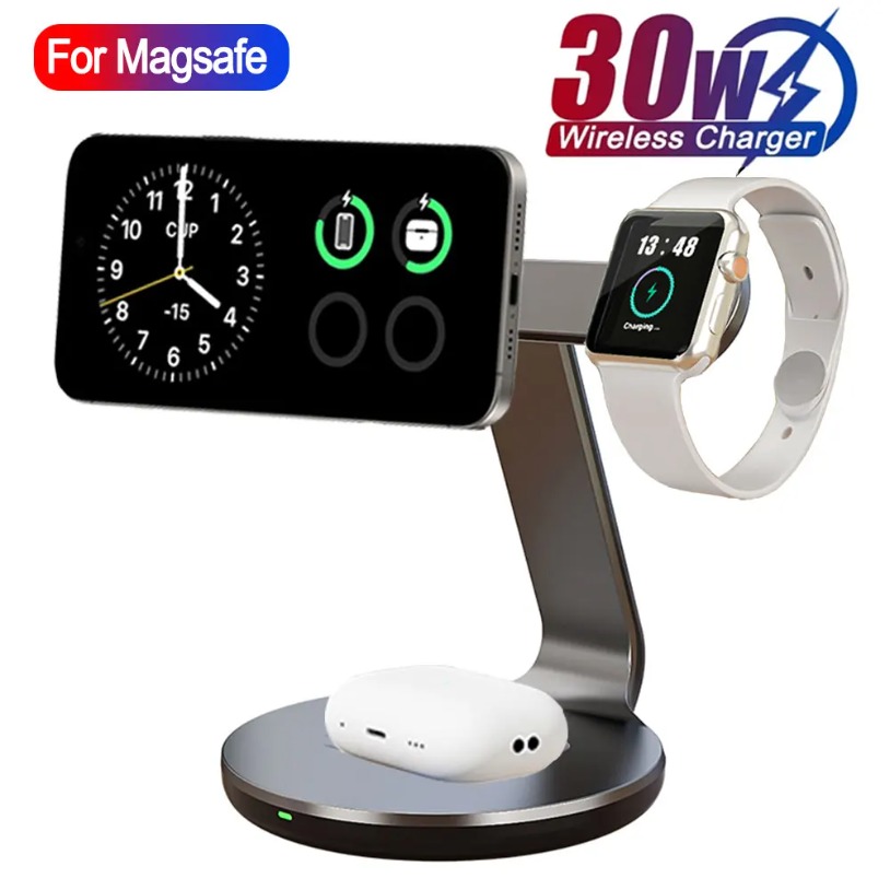 30w 3 em 1 estação de carregam - Watch 7 Smartwatch Iphone avaliação e preço
