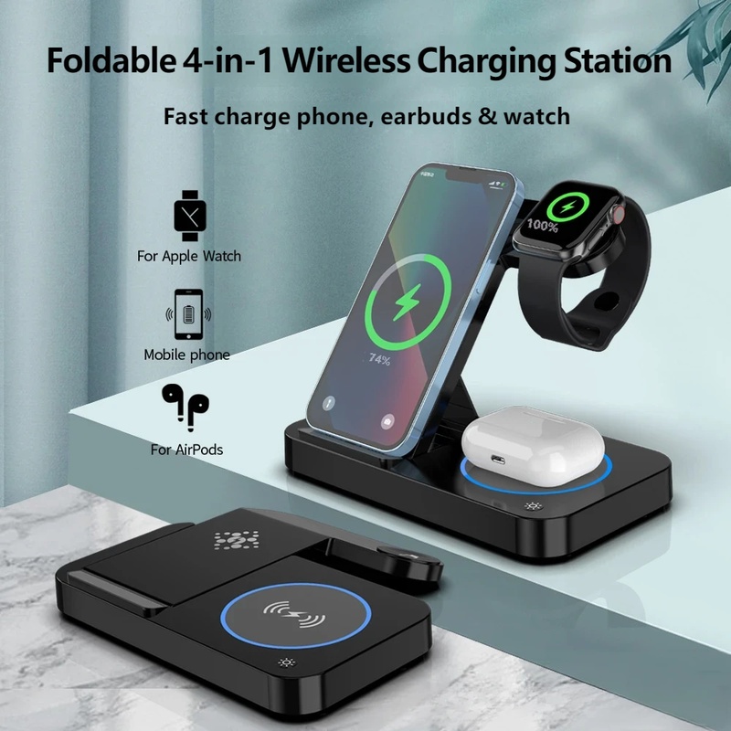 Estação de Carregamento Sem Fi - Smartwatch Phone Watches avaliação e preço