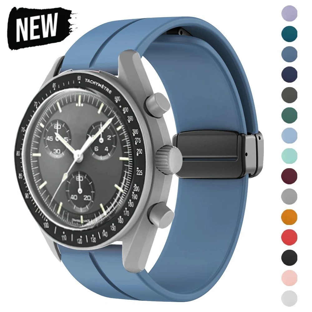 Silicone Strap para Omega X Sw - Watches Omega avaliação e preço
