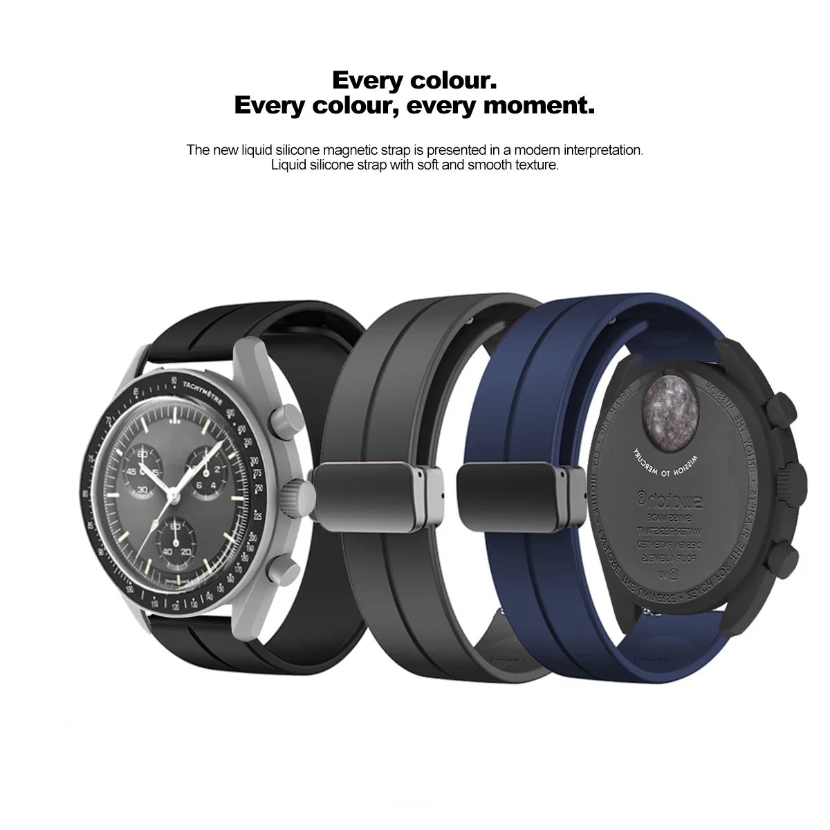 Silicone Strap para Omega X Sw - Watches Omega avaliação e preço